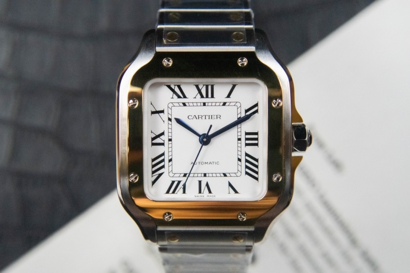 Cartier卡地亚Santos山度士系列复刻手表