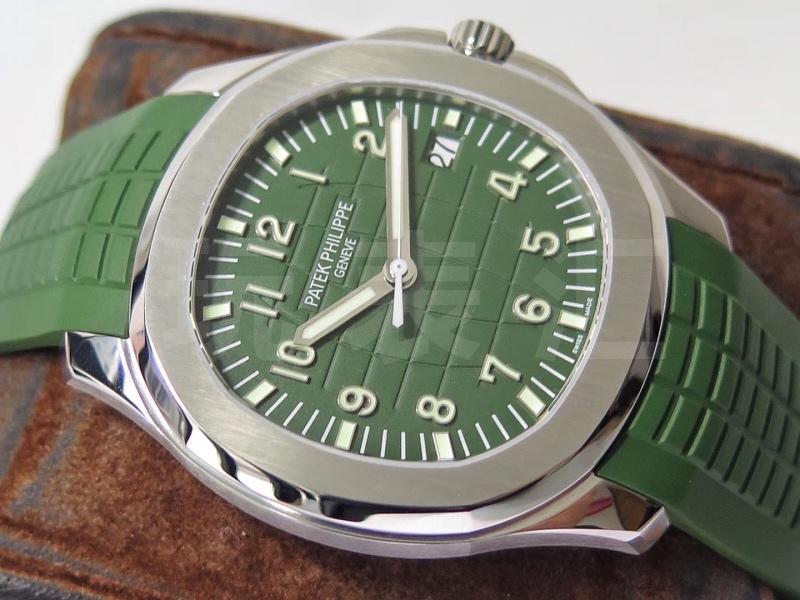 ZF厂百达翡丽绿手雷海底探险者机械腕表表壳